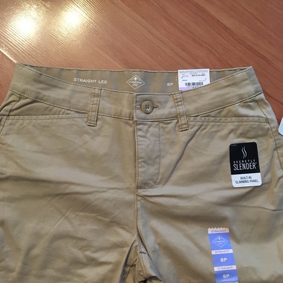 St. John's Bay Womens Mid Rise Straight Leg Pants - Picture 9 of 16